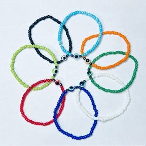 Colorful evil eye Bracelets